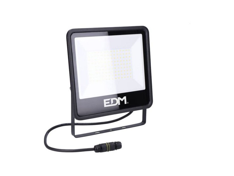 Фокус на Прожектор EDM 70404 Black Series Черен F 100 W (6400 K)