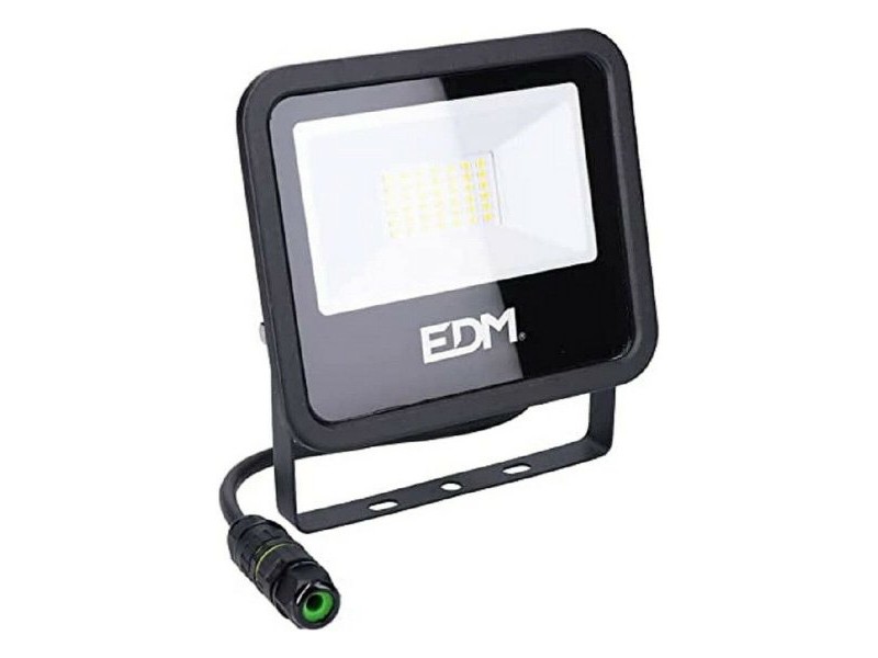 Фокус на Прожектор EDM 70407 Черен F 30 W (4000 K)