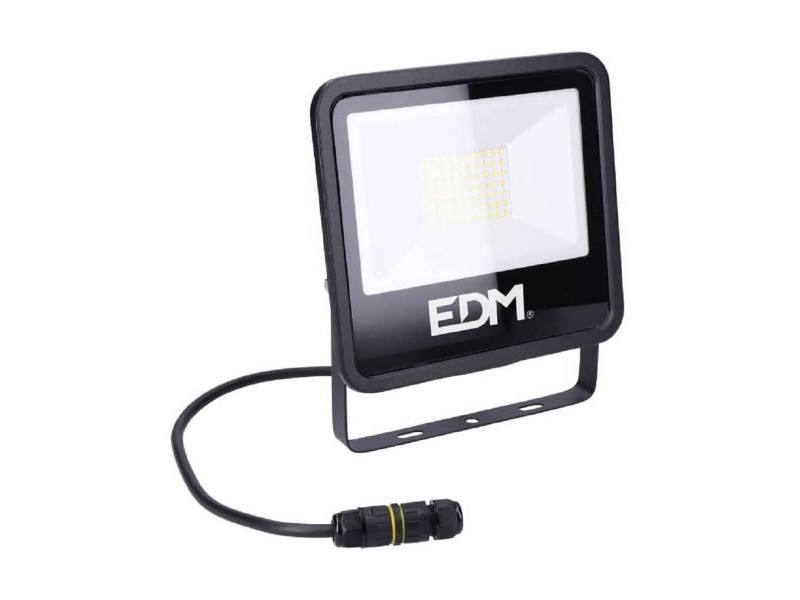 Фокус на Прожектор EDM 70408 Черен F 50 W (4000 K)
