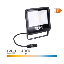 Фокус на Прожектор EDM 70408 Черен F 50 W (4000 K)