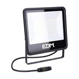 Фокус на Прожектор EDM 70409 Черен F 100 W (4000 K)