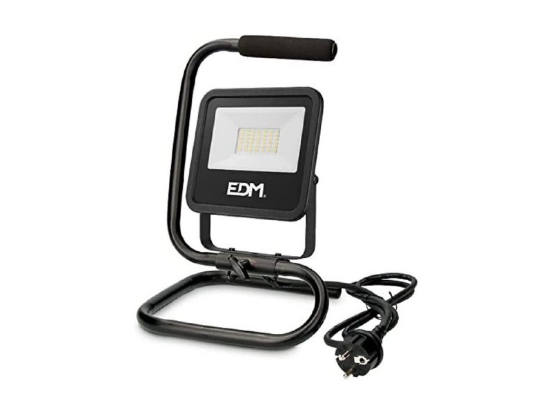 Фокус на Прожектор EDM 70410 Черен F 30 W (6400 K)