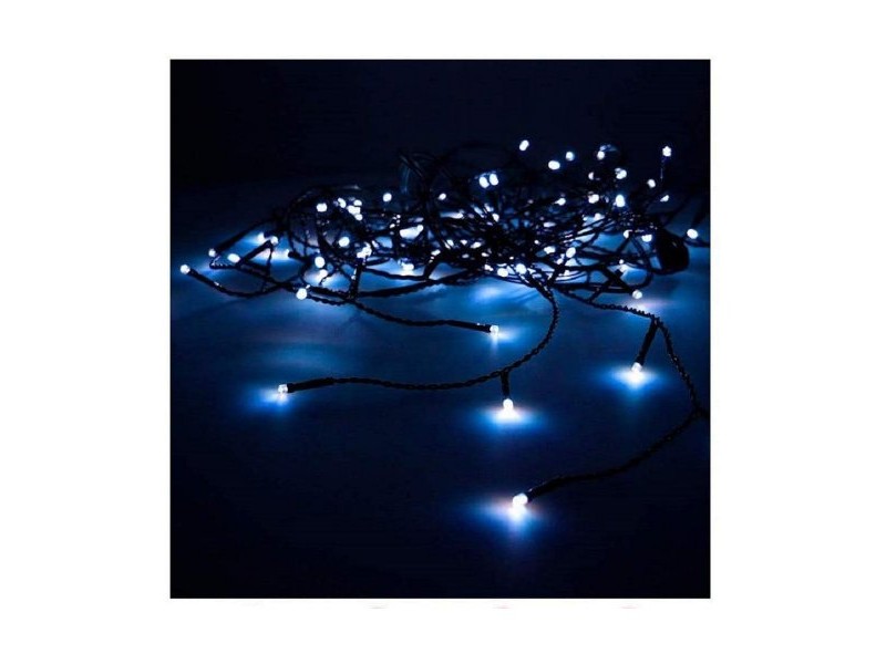 LED Светлинна Завеса EDM 71259 1,8 W Син Прозрачен 2 x 1 m (1 броя)