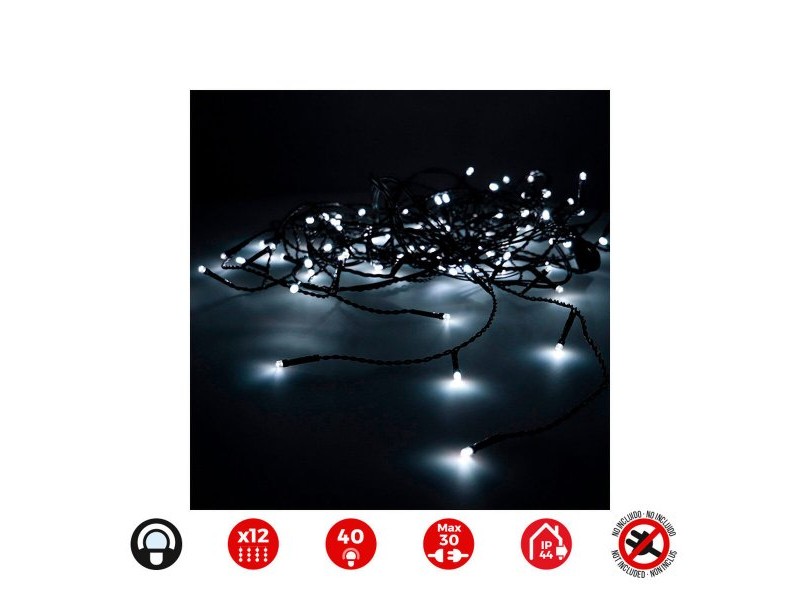 LED Светлинна Завеса EDM 71265 Icicle Easy-Connect 0,72 W 200 x 50 cm