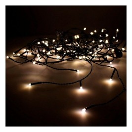 LED Светлинна Завеса EDM 71266 Icicle Easy-Connect 0,72 W Топла светлина Топло Бяло 200 x 50 cm