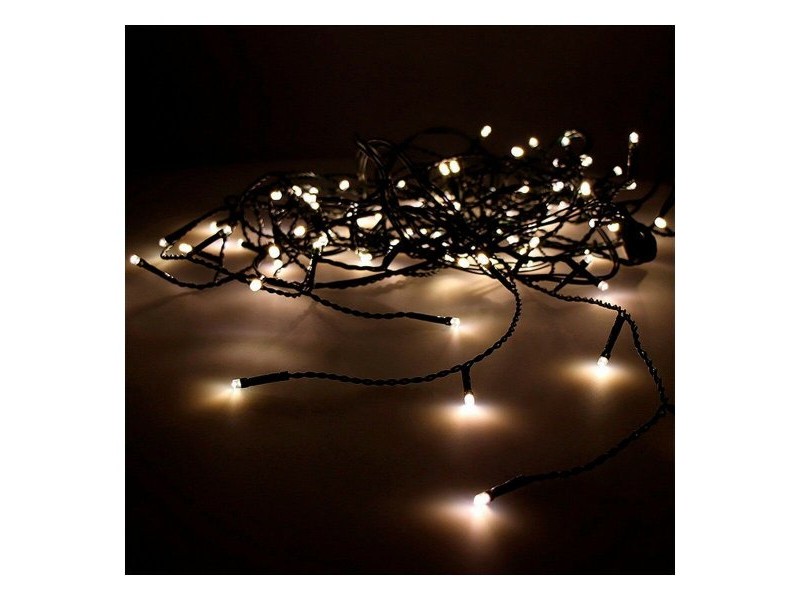 LED Светлинна Завеса EDM 71266 Icicle Easy-Connect 0,72 W Топла светлина Топло Бяло 200 x 50 cm