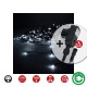 LED Светлинна Завеса EDM 71480 1,8 W 2 x 1 m Бял