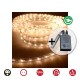 Маркуч LED EDM 71492 Flexiled Прозрачен Топло Бяло Топла светлина 12 m 8 Функции