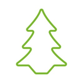 Декоративна фигурка EDM 72128 Flexiled Зелен Ела 45 x 3 x 62 cm