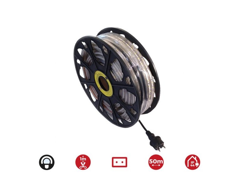 LED ленти EDM 72700 4,2 W x 1 m 50 m Студена светлина 6400 K 350 lm LED ленти EDM 72700 4,2 W x 1 m 50 m Студена светлина 6400 K 350 lm