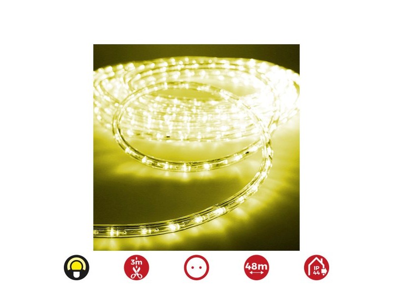 Маркуч LED EDM 72707 Flexiled Жълт