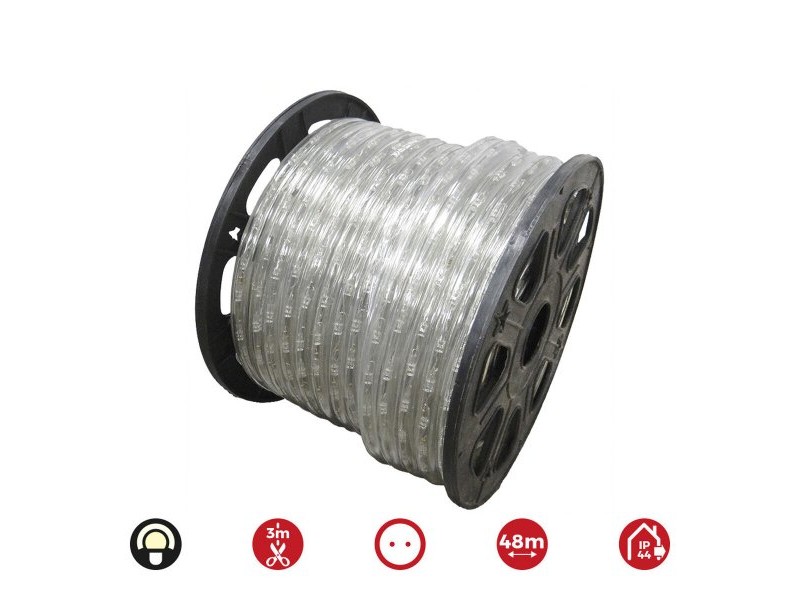 Маркуч LED EDM 72711 Flexiled Топло Бяло