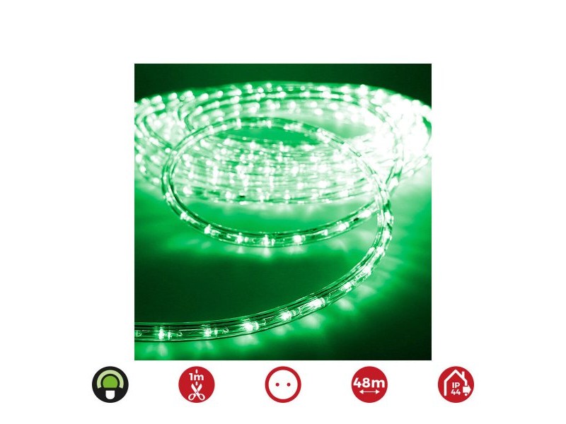 Маркуч LED EDM 72715 flexiLED Зелен 2 начина