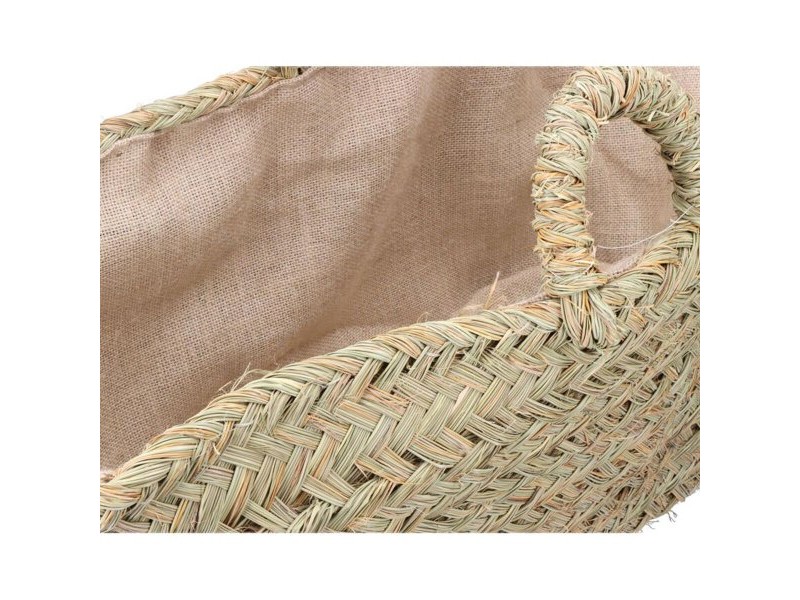 Кошница за дърва за огрев EDM Еспарто 60 x 35 x 45 cm 60 x 45 x 35 cm Овален