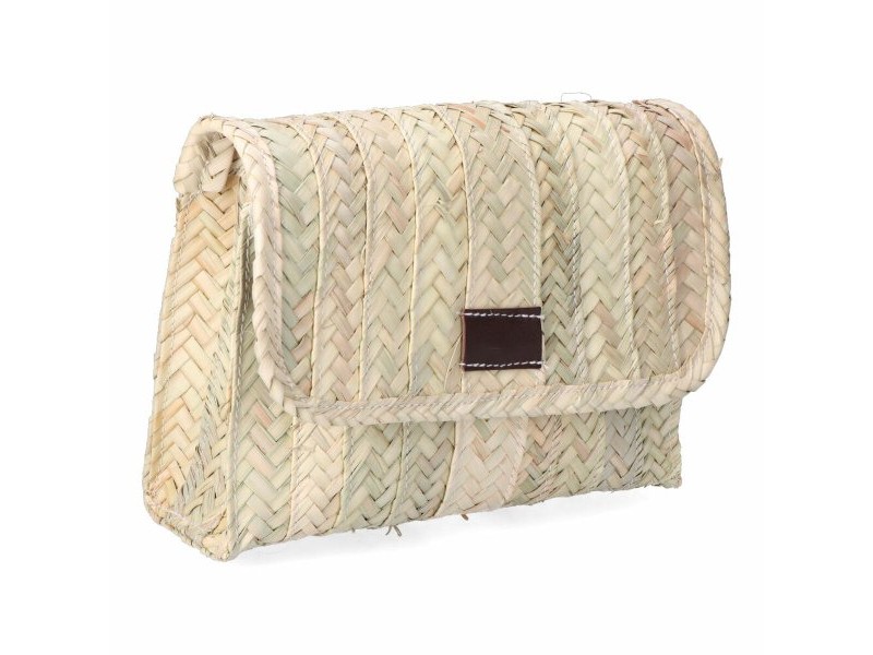Дамска Чанта EDM Lola 27 x 20 cm Палмов лист Кожа