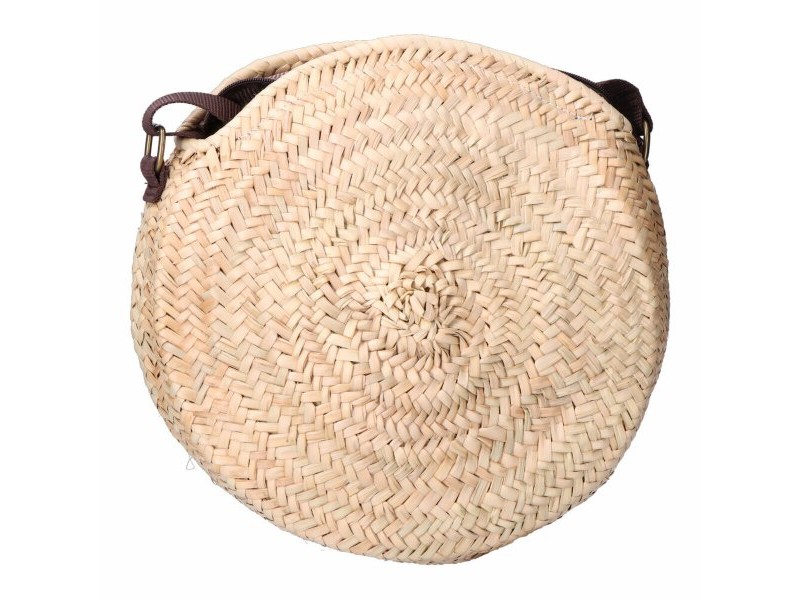Дамска Чанта EDM 30 x 30 cm Кръгъл Палмов лист
