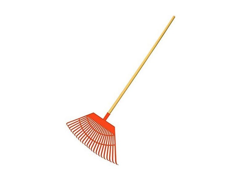 Гребло за събиране на листа EDM Широк Градина Оранжев 55 x 31 x 116 cm