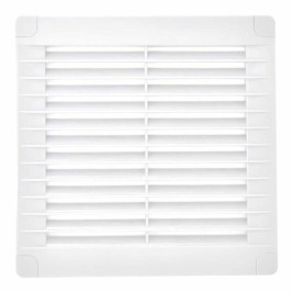 Вентилационна решетка EDM 87702 Бял 15 x 15 cm