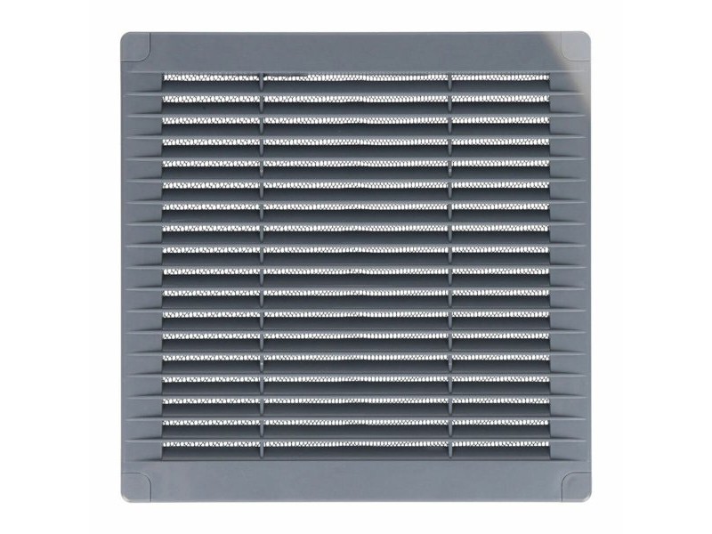 Вентилационна решетка EDM 87705 Сив 20 x 20 x 0,7 cm Мрежа против комари