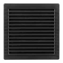 Вентилационна решетка EDM 87726 Антрацит 17 x 17 x 1,15 cm Мрежа против комари
