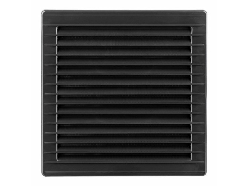 Вентилационна решетка EDM 87726 Антрацит 17 x 17 x 1,15 cm Мрежа против комари