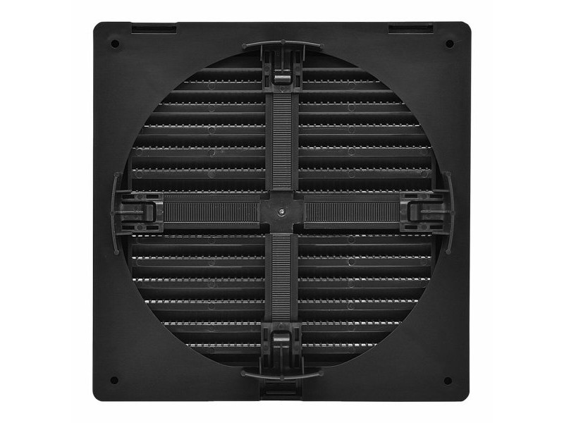 Вентилационна решетка EDM 87726 Антрацит 17 x 17 x 1,15 cm Мрежа против комари
