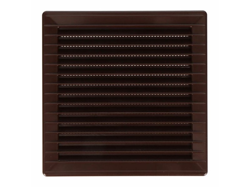 Вентилационна решетка EDM 87729 Кафяв 14 x 14 cm