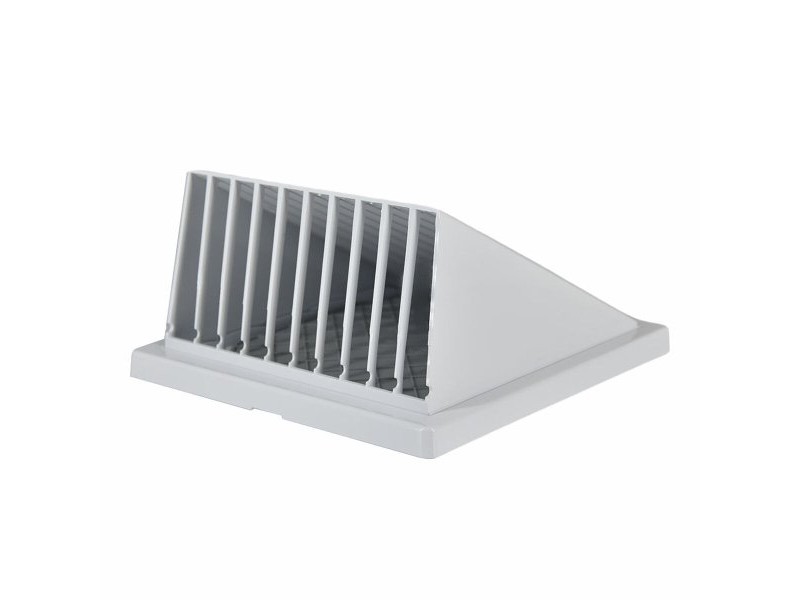 Вентилационна решетка EDM 87753 Бял 17 x 17 cm