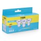 Опаковка от 3 LED крушки EDM 98209 F 5 W 45 W 38 W GU10 450 lm Ø 5 x 5,5 cm (6400 K) Опаковка от 3 LED крушки EDM 98209 F 5 W 45 W 38 W GU10 450 lm Ø 5 x 5,5 cm (6400 K)