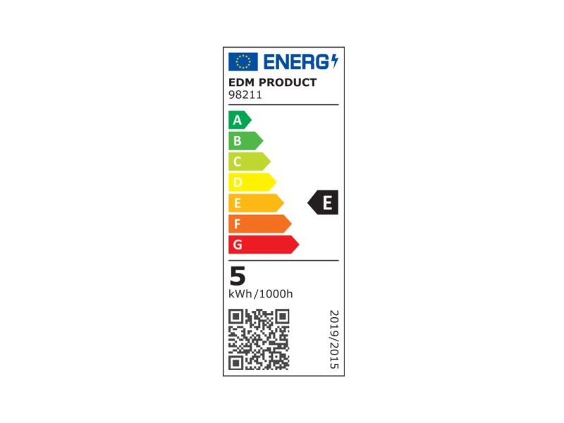 LED крушка EDM 98211 E 5 W 46 W G9 575 Lm Ø 1,43 x 6,45 cm (4000 K)