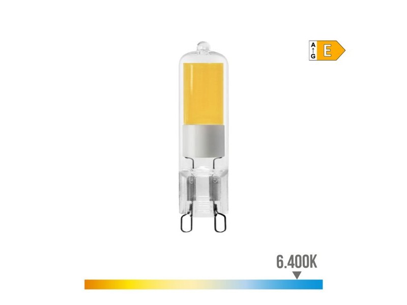 LED крушка EDM 98212 E 5 W 46 W G9 575 Lm Ø 1,43 x 6,45 cm (6400 K)