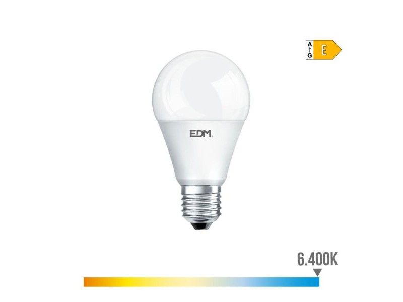 LED крушка EDM 98352 E 120 W 165 W 17 W E27 1800 Lm 1900 Lm Ø 6,5 x 12,5 cm (6400 K)