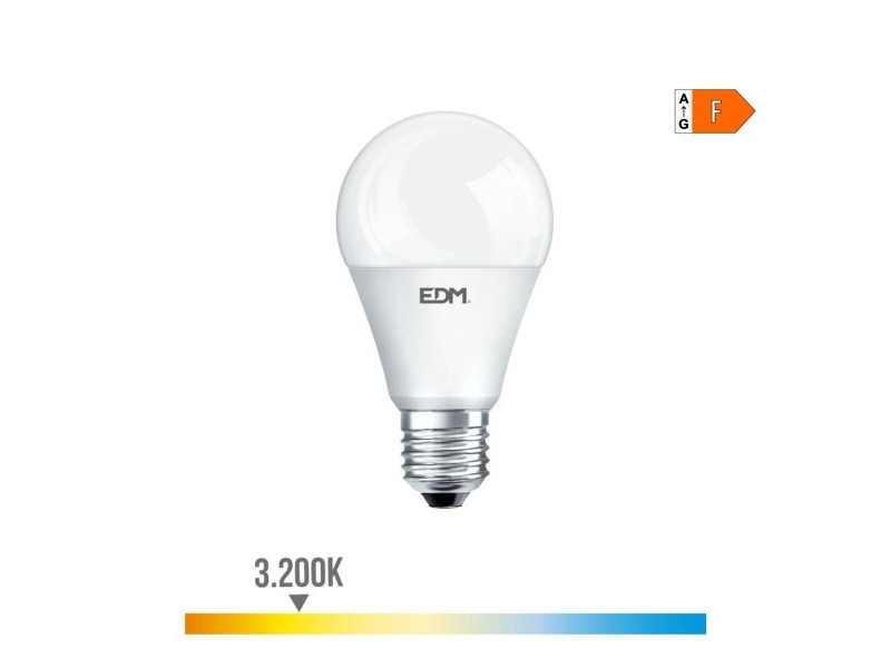 LED крушка EDM 98353 F 165 W 17 W E27 1800 Lm Ø 6,5 x 12,5 cm (3200 K)