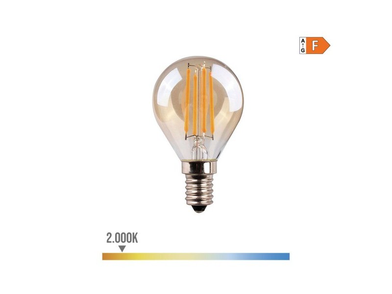 LED крушка EDM 98622 F 30 W 35 W 4,5 W E14 400 lm 350 lm 4,5 x 7,8 cm Vintage (2000 K)