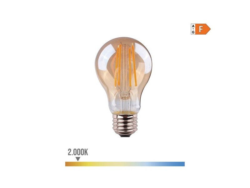 LED крушка EDM 98625 F 6 W 45 W E27 500 lm 6 x 10,6 cm (2000 K)