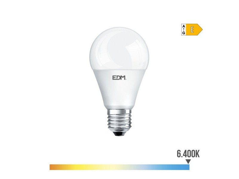 LED крушка EDM 98708 E 20 W 180 W E27 2200 lm 2100 Lm Ø 6,5 x 12,4 cm Ø 6,5 x 12,5 cm (6400 K)