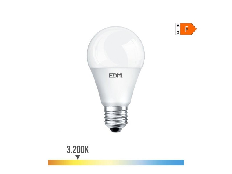 LED крушка EDM 98709 F 20 W 180 W 128 W E27 2100 Lm Ø 6,5 x 12,4 cm Ø 6,5 x 12,5 cm (3200 K) LED крушка EDM 98709 F 20 W 180 W 128 W E27 2100 Lm Ø 6,5 x 12,4 cm Ø 6,5 x 12,5 cm (3200 K)