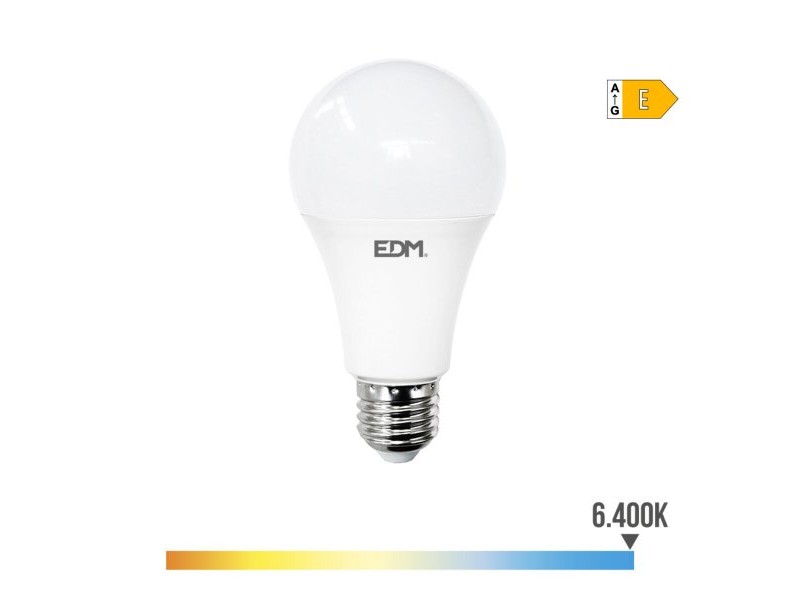 LED крушка EDM 98722 E 24 W 200 W E27 2700 lm Ø 7 x 13,6 cm (6400 K)