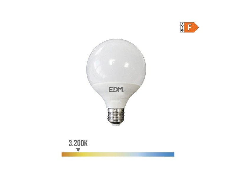 LED крушка EDM 98801 F 60 W 10 W 68 W E27 810 Lm 932 Lm 12 x 9,5 cm (3200 K)