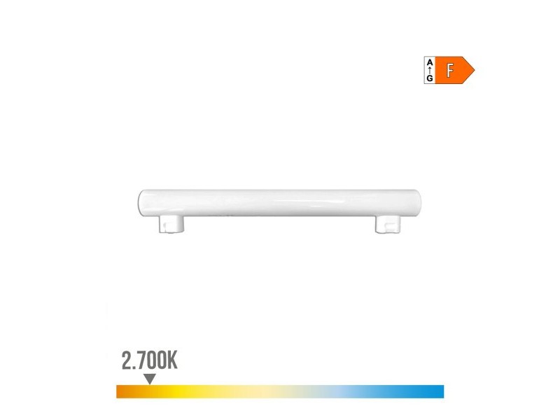 LED тръба EDM 98807 Linestra F 35 W 7 W 48 W S14S 500 lm 600 lm Ø 3 x 30 cm (2700 K) LED тръба EDM 98807 Linestra F 35 W 7 W 48 W S14S 500 lm 600 lm Ø 3 x 30 cm (2700 K)