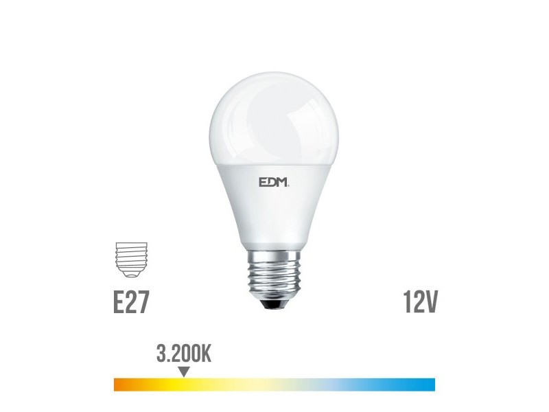 LED крушка EDM 98850 Standard 60 W 73 W 10 W E27 810 Lm 1020 Lm Ø 5,9 x 11 cm (3200 K)