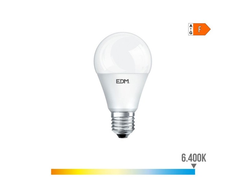 LED крушка EDM 98851 60 W 73 W 10 W E27 1020 Lm Ø 5,9 x 11 cm (6400 K)