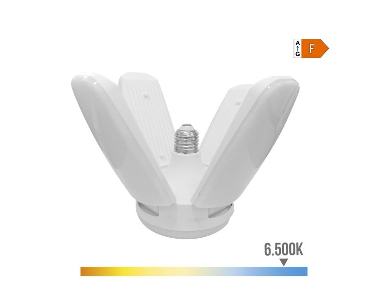 LED крушка EDM 98907 Leaf 30 W 200 W E27 3000 lm 35 x 11,2 cm в различни посоки (6500 K)