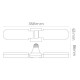 LED крушка EDM 98908 15 W E27 1521 Lm 35,5 x 6,3 x 8,6 cm в различни посоки (6500 K)