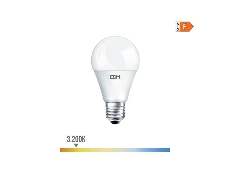 LED крушка EDM 98941 F 60 W 10 W E27 810 Lm Ø 6 x 10,8 cm Регулируем (3200 K)