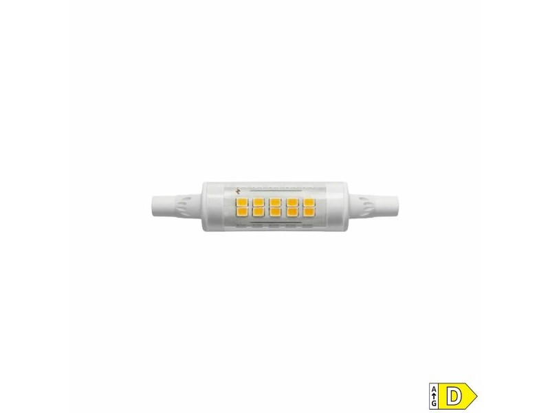 LED крушка EDM 98989 D 5,5 W 58 W R7s 600 lm Ø 1,5 x 7,8 cm Линеен (4000 K)