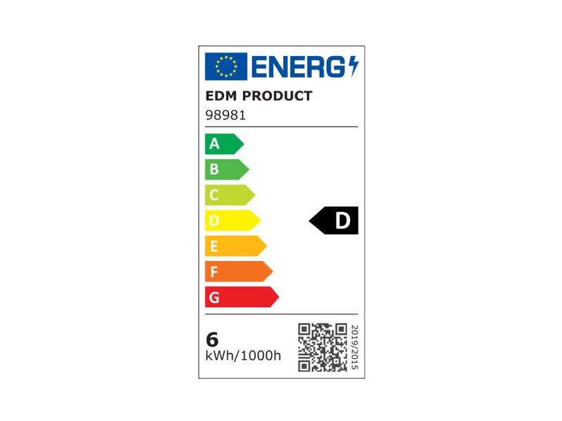LED крушка EDM 98981 D 5,5 W 45 W 60 W R7s 800 lm 600 lm 1,5 x 7,8 cm Ø 1,5 x 7,8 cm Линеен (6400 K)