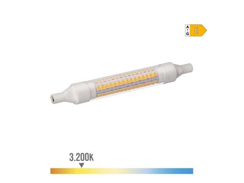 LED крушка EDM 98986 E 9 W 80 W R7s 1100 Lm 1150 Lm Ø 1,5 x 11,8 cm Линеен (3200 K)