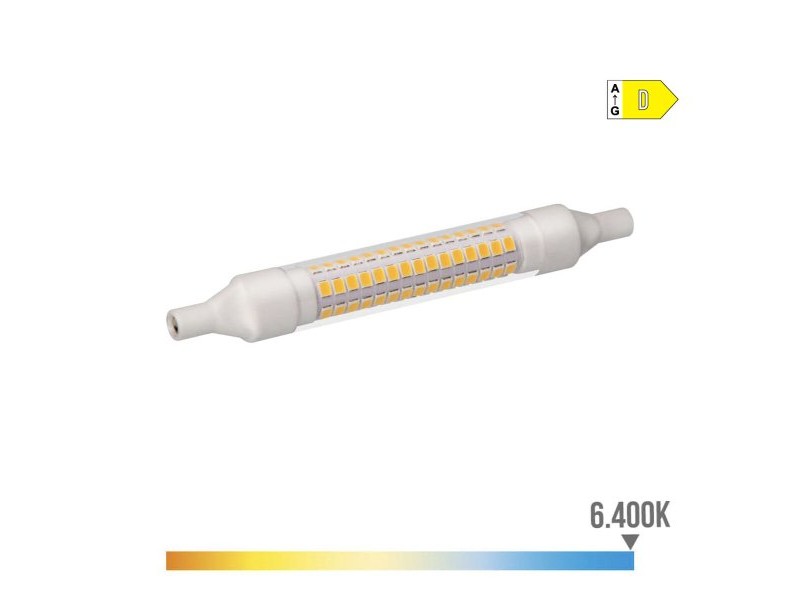 LED крушка EDM 98987 D 9 W 87 W R7s 1100 Lm Ø 1,5 x 11,8 cm Линеен (6400 K) LED крушка EDM 98987 D 9 W 87 W R7s 1100 Lm Ø 1,5 x 11,8 cm Линеен (6400 K)