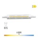 LED крушка EDM 98988 D 85 W 9 W R7s 1100 Lm 1250 Lm Ø 1,5 x 11,8 cm Линеен (4000 K)